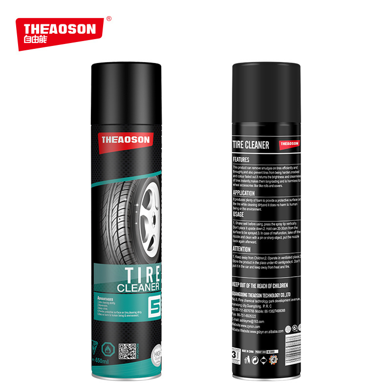 THEAOSON car wheel tire cleaner and tyre cleaning spray