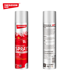 THEAOSON 300ml Party Snowflake Christmas Celebration Festive Decoration Snow Spray