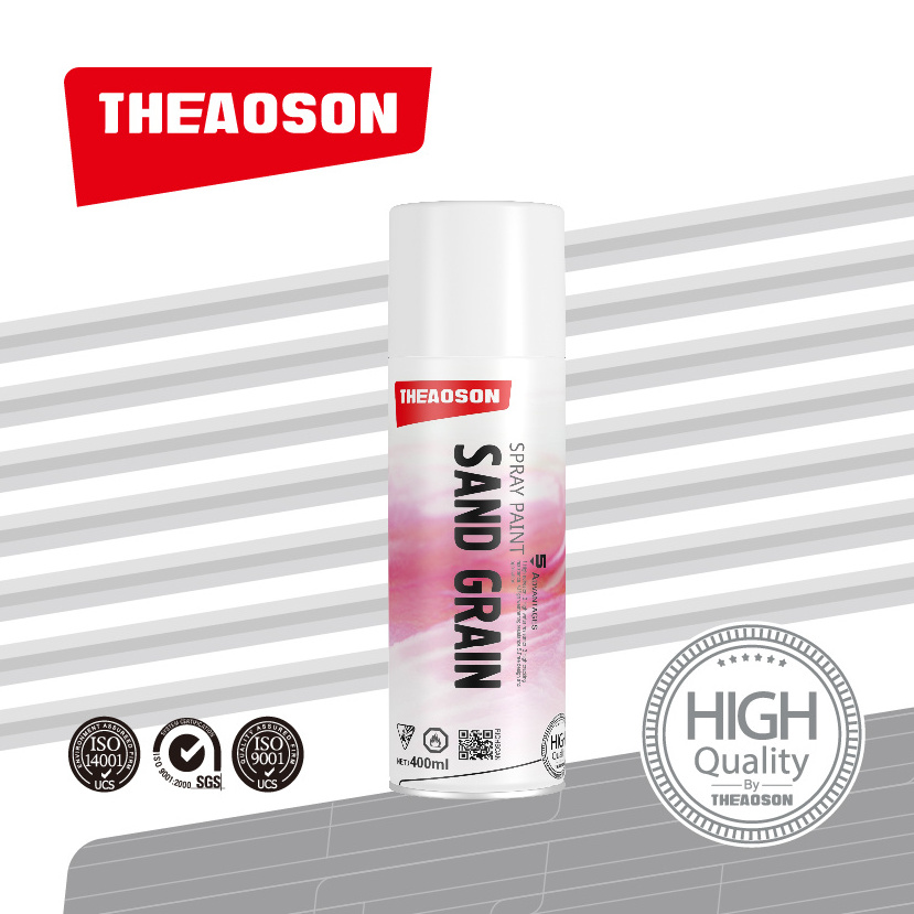 THEAOSON 400ml Frosted Glass Spray Paint for Glass, Waterproof & UV Resistant Matte Hazy Frost