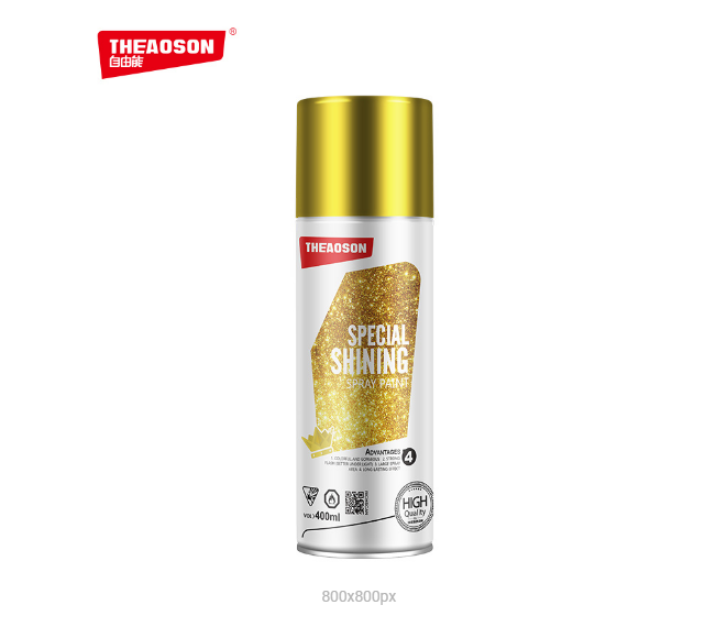 Theaoson 400ml Shining Party Spray Paint for Wedding & Decoration