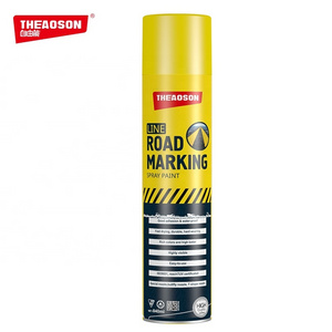 THEAOSON 840ml Precision-Line Industrial Choice Athletic Field Inverted Marking Striping Acrylic Spray Paint