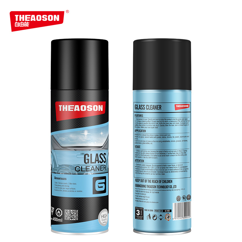 Theaoson Wash Car Windshield Detergent Glass Window Cleaner Spray Liquid