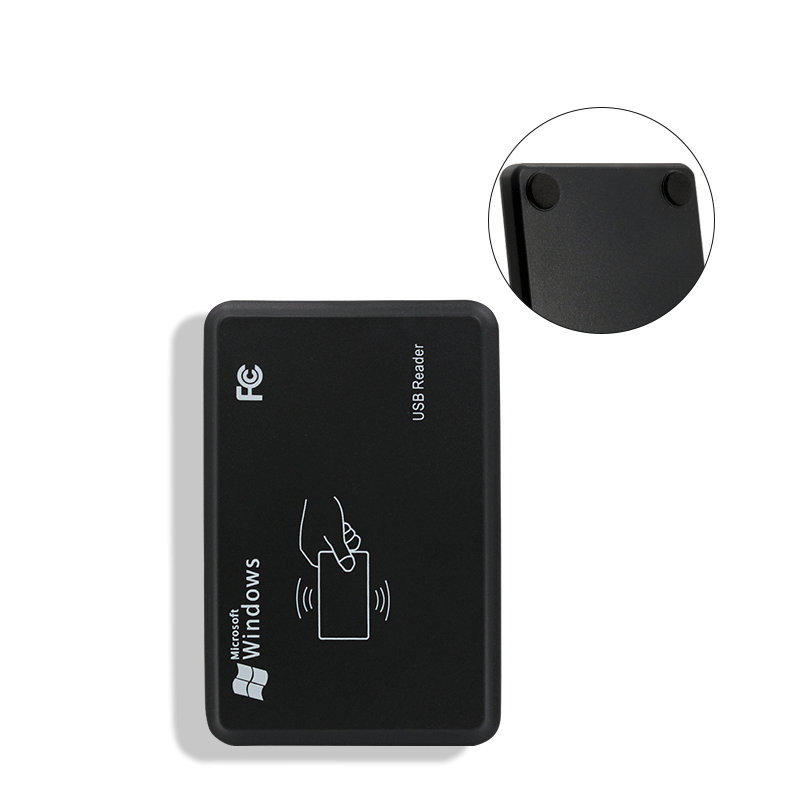 Smart Dual Frequency 125khz 13.56mhz ID IC Card RFID NFC Card Reader Writer Contactless USB Desktop skimmer Card Reader