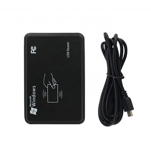 Dual Frequency NFC Skimmer Card Reader Proximity 13.56mhz IC and 125khz ID RFID Desktop USB Card Reader Writer