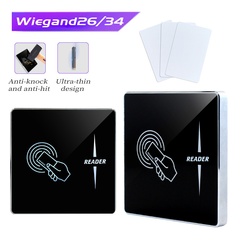 Proximity NFC IC ID Support M1 Smart Card 125Khz 13.56Mhz Wiegand26 RFID  Access Control Card  Reader