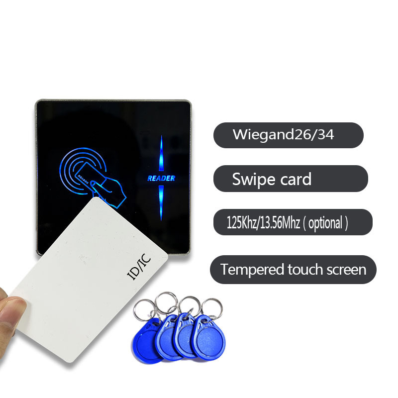 Proximity NFC IC ID Support M1 Smart Card 125Khz 13.56Mhz Wiegand26 RFID  Access Control Card  Reader