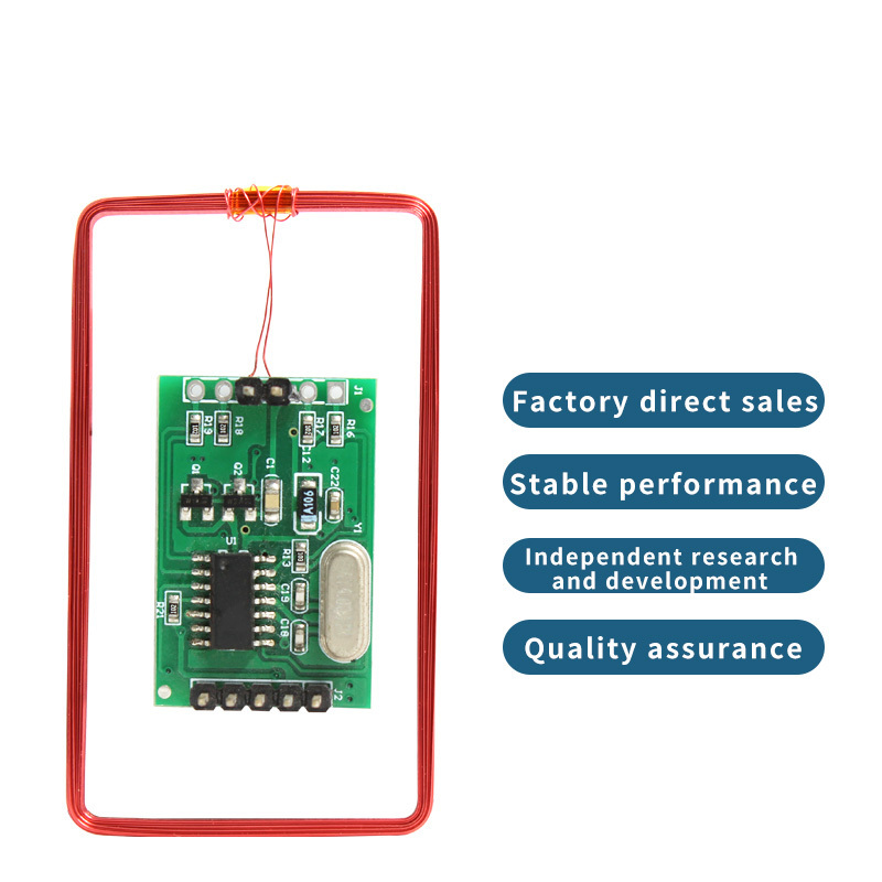 Zhongyan NFC Contactless Wiegand26 34 Smart 125khz EM4100 TK4100 Customized UART RFID Card Reader Module