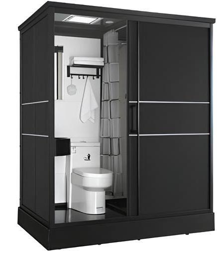 Shower+Toilet+Sink luxury set all in one smart shower cabin system