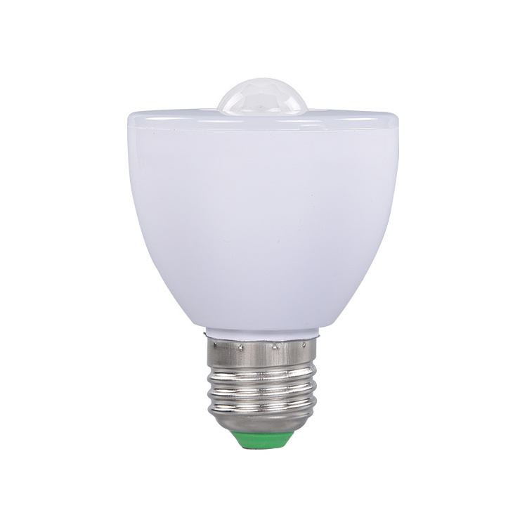 Motion sensor bulb e27 day night light sensor led bulb for sale