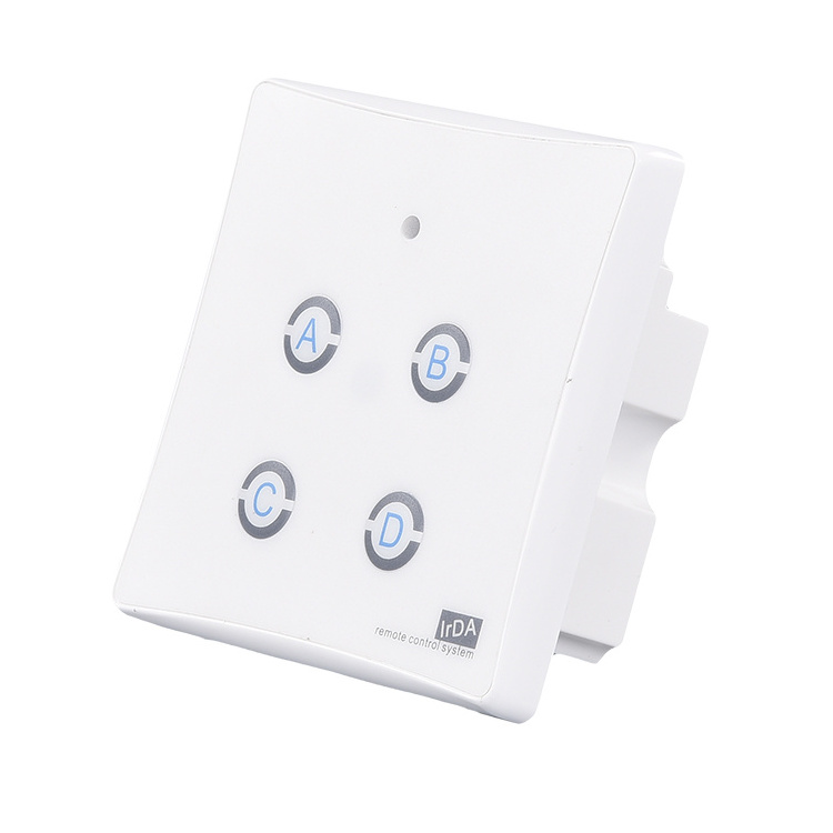 Geagood IR remote Control switch 4 channels Led sensor light panel 86 style Sensor switch