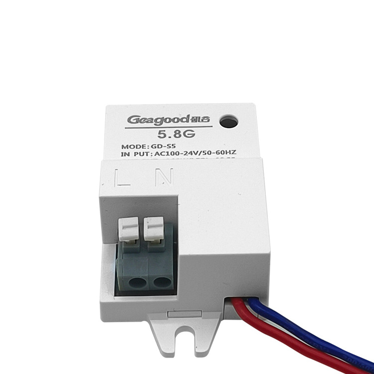 5.8G Mini microwave motion sensor module for ceiling light 3 lights control radar sensor switch