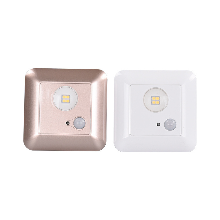 Geagood 2020 Motion Sensor Led Night Light Led Toilet Light Led Sensor Lighting Plastic Ce Square 80 3 to 8 Meters Residential