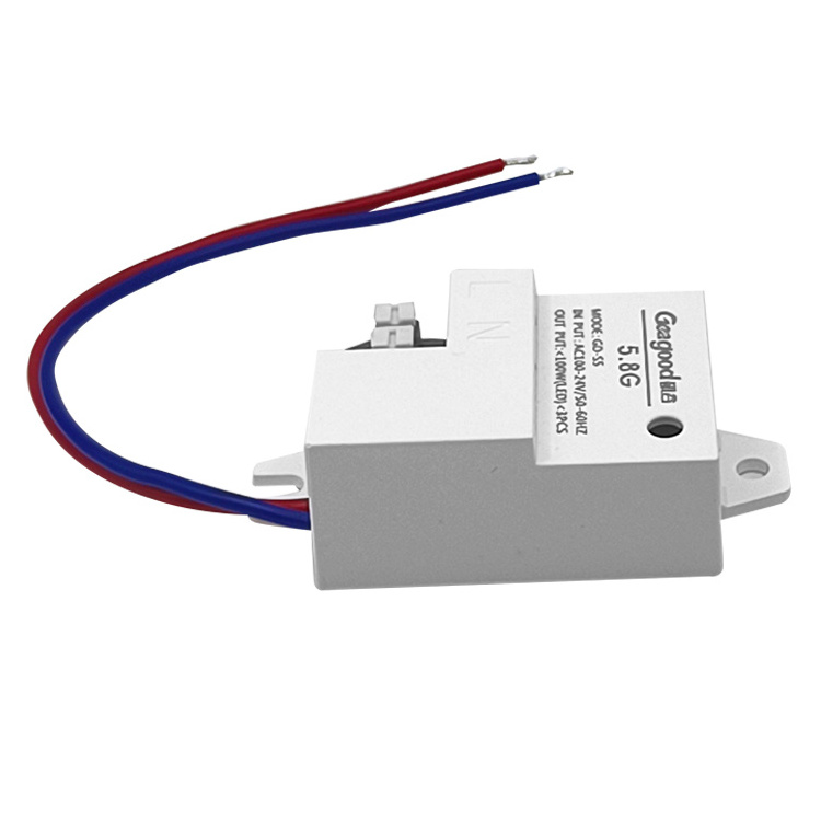 5.8G Mini microwave motion sensor module for ceiling light 3 lights control radar sensor switch