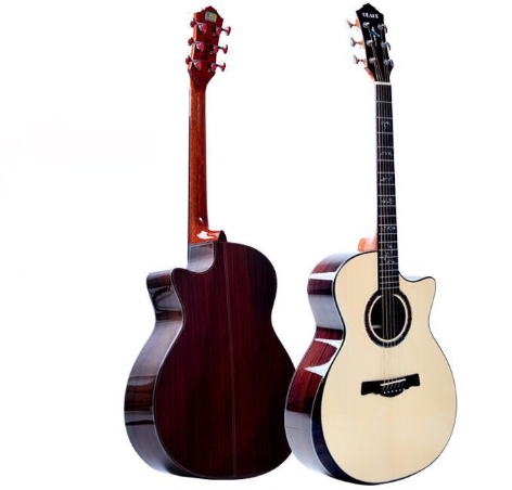 Geake S-600AC Factory High Quality Guitar&acoustic Electric Guitar Chinese Bone Mahogany Rosewood Acoustic Guitar Optional EXP16