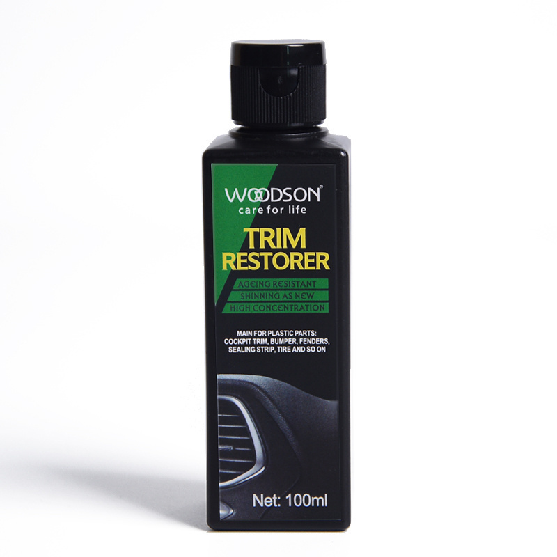 Woodson High Grade Plastic Restorer  For Car Interior  Easy Use Car Trim Restorer