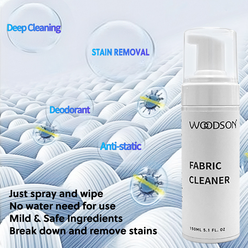 Multi-functional Textile Cloth Fabric Cleaner Anti Static Deodorant Remove Stains Furniture Chair Fabric Cleaner Spray