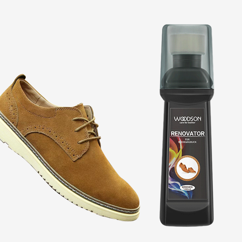 Suede Brightening Agent Nubuck Renovation Suede Leather Care Liquid Shoe Polish