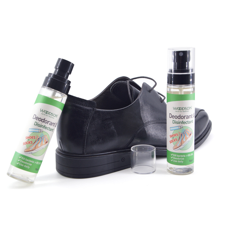 WOODSON Factory Wholesale Eco-friendly Remove Odor Shoe Deodorizer Spray