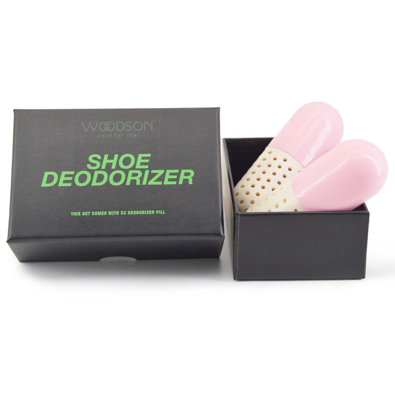 Portable Shoe Capsule Shoe Deodorizer Pills Natural Odor Eliminator Sneaker Balls Desiccant for All Shoes