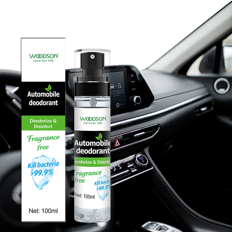 OEM custom 100ml Air Freshener smoke odor eliminator remover car  liquid deodorant spray for cars