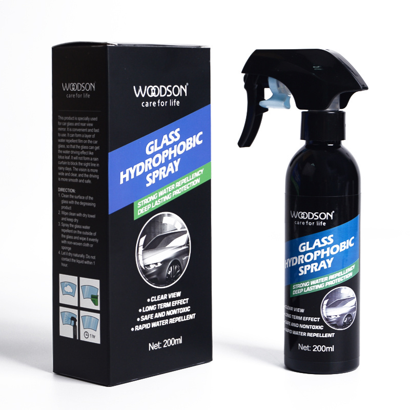 Glass Car Water Repellent Car Detailing Care Spray Hydrophobic Rearview Mirror Spray Car Cleaning Products