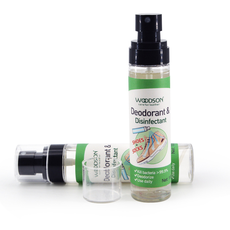 WOODSON Factory Wholesale Eco-friendly Remove Odor Shoe Deodorizer Spray