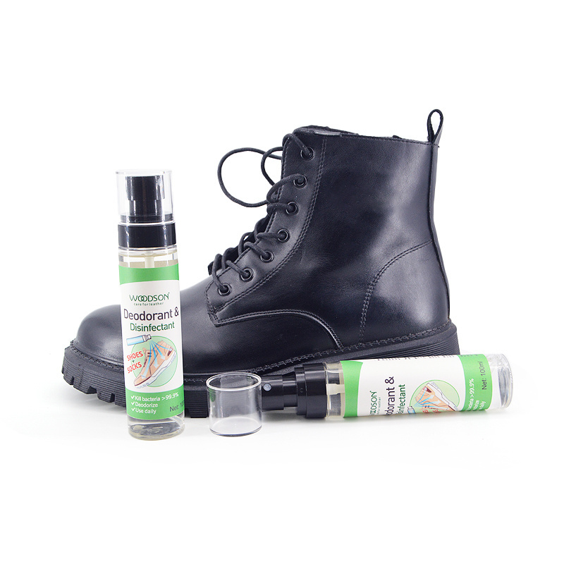 WOODSON Factory Wholesale Eco-friendly Remove Odor Shoe Deodorizer Spray