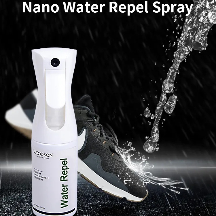 WOODSON New Product Sneakers Protection Liquid Shoe Protector Waterproof Water Repellent Spray For Fabric Sneaker Shoes