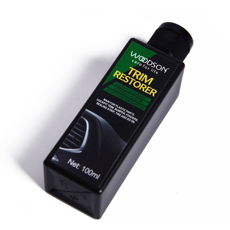 Woodson High Grade Plastic Restorer  For Car Interior  Easy Use Car Trim Restorer