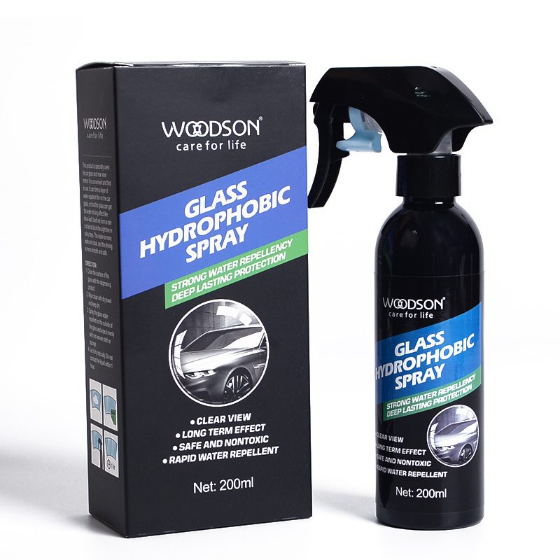 Glass Car Water Repellent Car Detailing Care Spray Hydrophobic Rearview Mirror Spray Car Cleaning Products