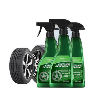 Eco-friendly Natural Ingredients OEM Car Cleaning Product Wheel Hub Detergent Spray Wheel Cleaner Spray