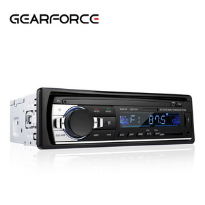 GEARFORCE Ready To Ship JSD520 Digital BT 60Wx4 FM Music Audio 1Din Car Radio Stereo Player MP3 with In Dash AUX Input