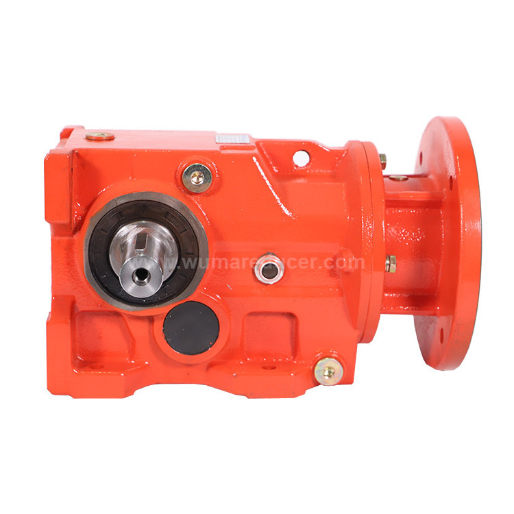 right angle WK helical bevel speed reducer for agricultural machinery bevel gearbox