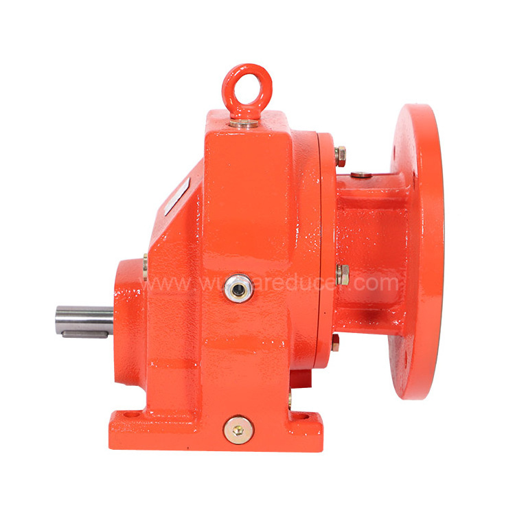 China forward reverse gear box manufacturer tractor transmission R37 inline helical gearbox for go kart and excavator