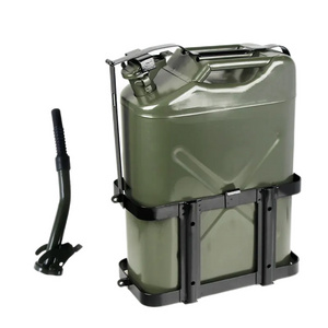 Fuel Caddy Green 20 Liter 5 Gallon Steel Petrol Fuel Tank For Boat/4wd/car/camping Built-in Spout Gerry Jerry can