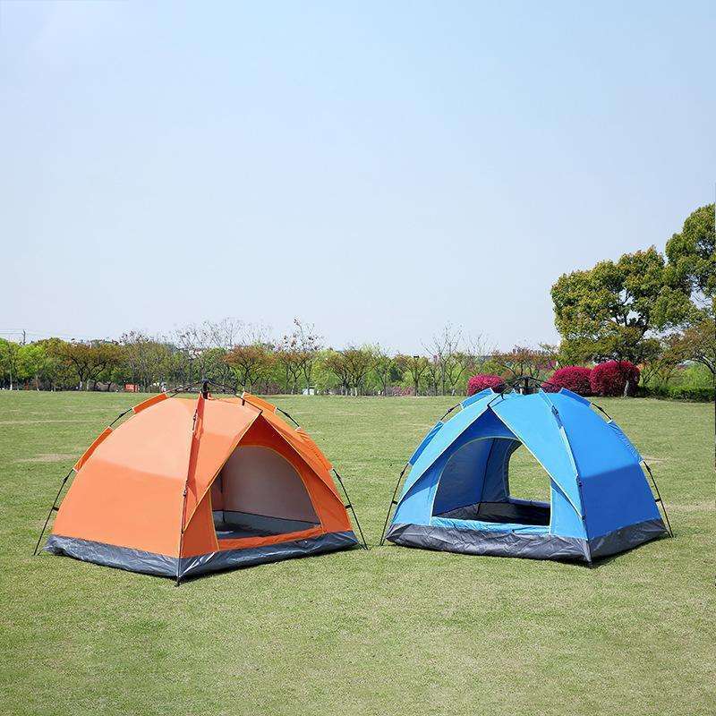 Lightweight quick pop up outdoor camp waterproof portable beach sunshade 4 person tent