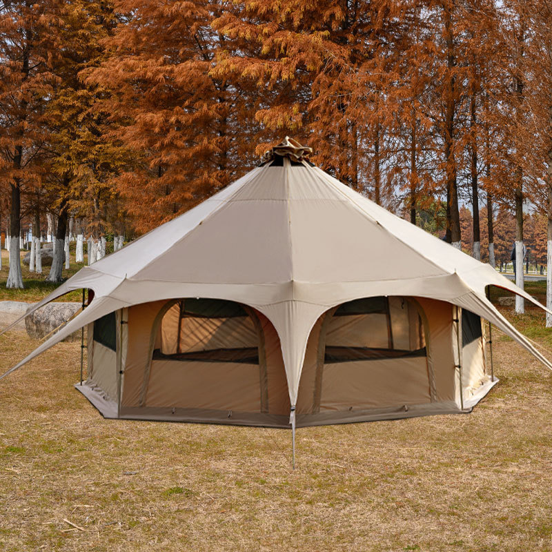 New arrival high quality glamping large Mongolian yurt camping circus tent for outdoor