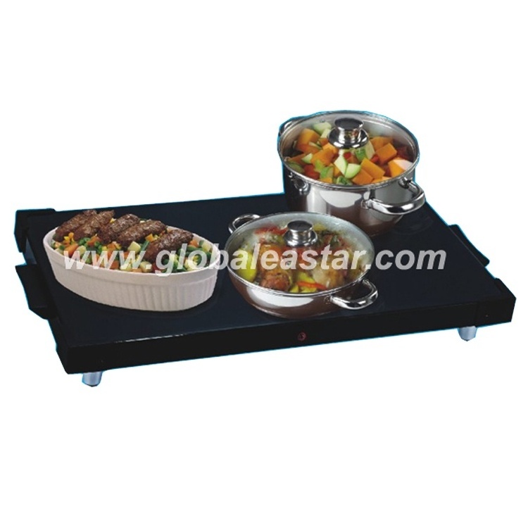 Enamelled Cold Rolled Steel Top Plate Serving Buffet Dinner Food Warmer Tray Electric Warming Plate