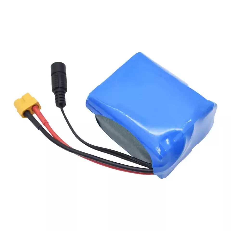 New Arrival GEB Lithium Battery 3S2P 18650 11.1V 12V 4000mAh Li-ion Battery Pack with Charger XT60 Plug for Vacuum Cleaner 12V