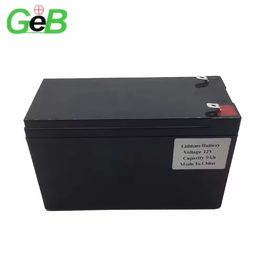 GEB Wholesale 12v 9Ah 10Ah 12Ah 14Ah 15Ah Lifepo4 Lithium Battery Factory Rechargeable Akku Batterie 12V For Ebike 24V 48V