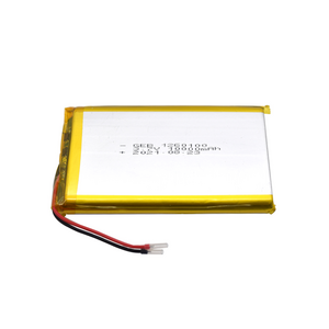 High capacity 10000mAh  polymer lithium battery 1260100 rechargeable 3.7v 10Ah lithium polymer battery for power bank