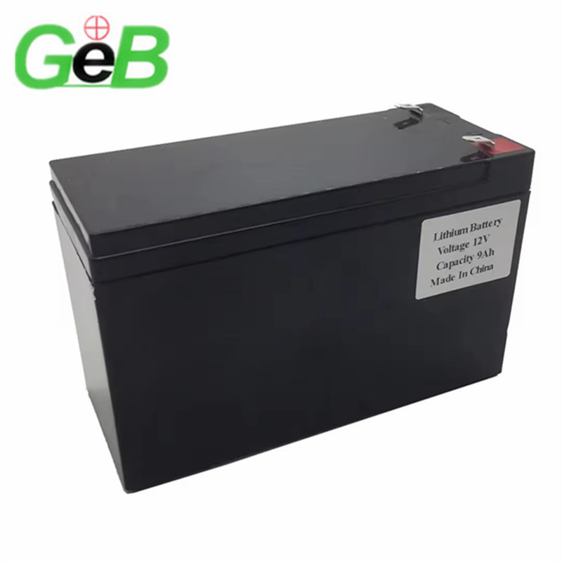 GEB Wholesale 12v 9Ah 10Ah 12Ah 14Ah 15Ah Lifepo4 Lithium Battery Factory Rechargeable Akku Batterie 12V For Ebike 24V 48V