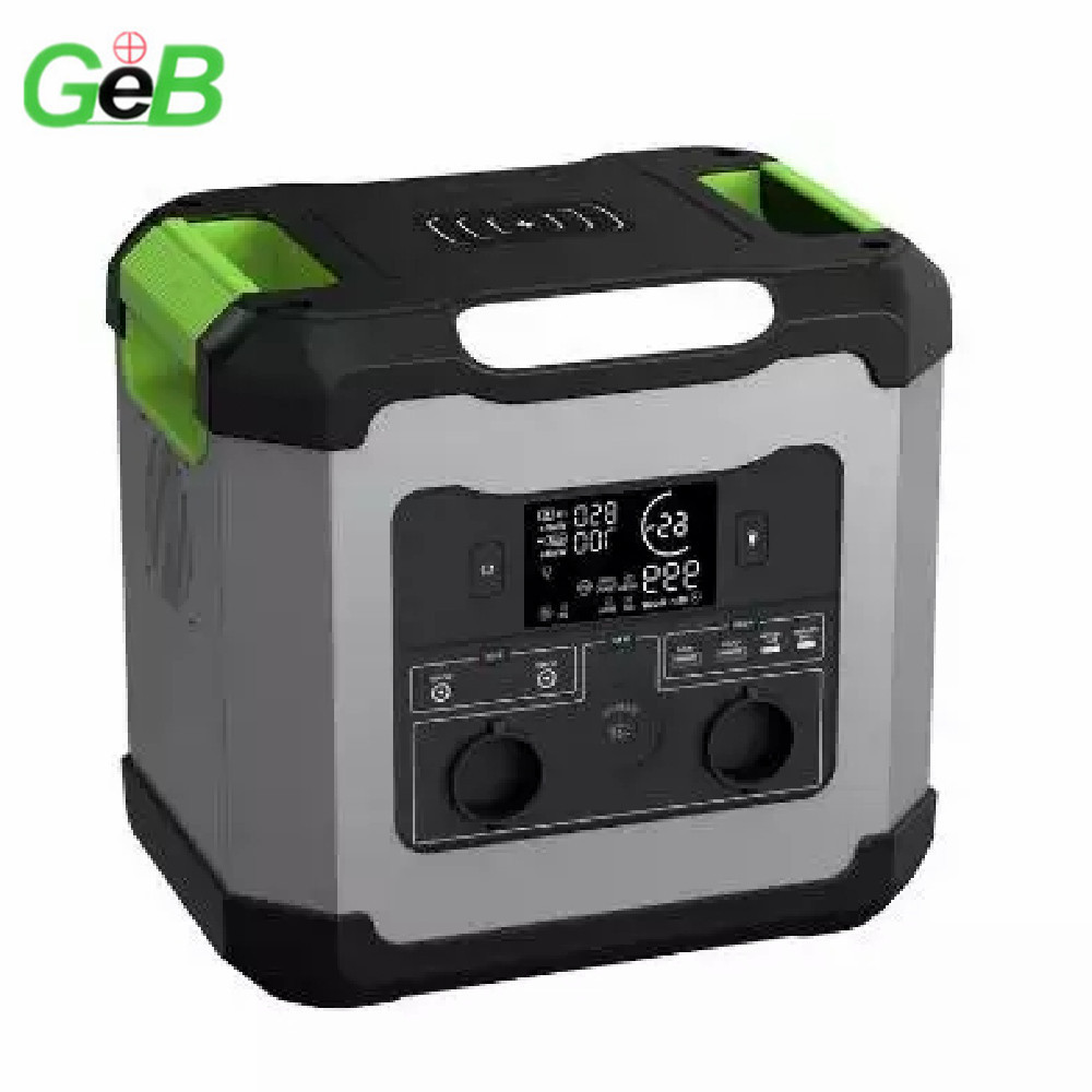 GEB OPS1500 1500W 850W Bidirectional Inverter Portable Energy Storage Power Stall Camping Household Emergency Power Supply