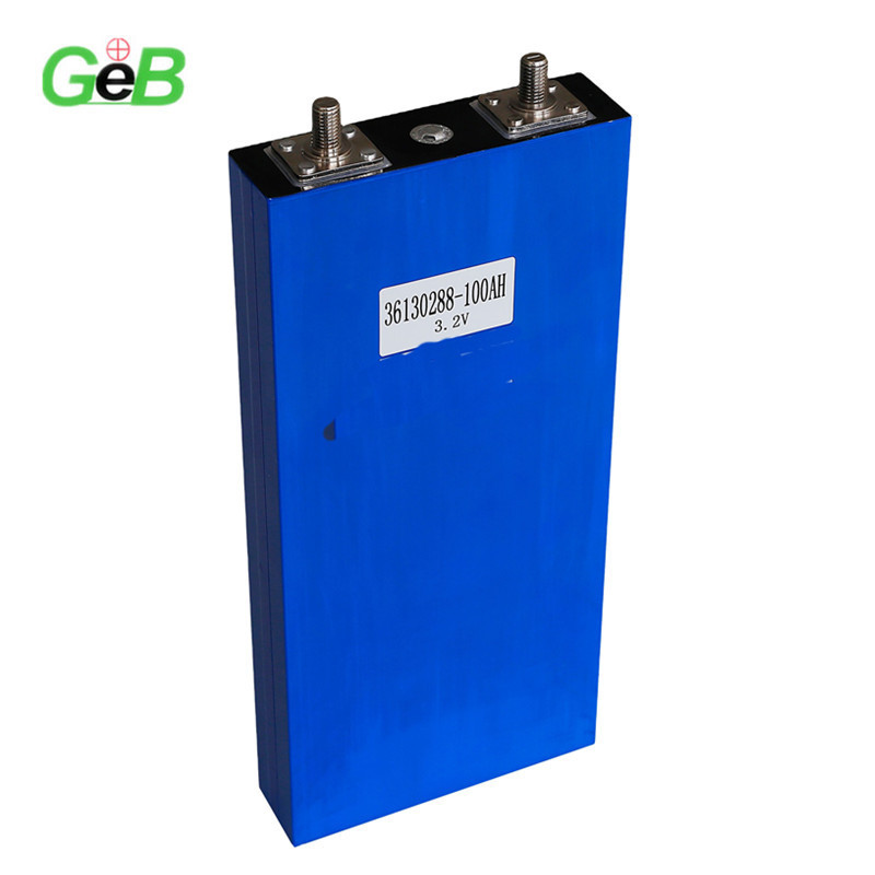 GEB Deep Cycle Lifepo4 Battery 3.2V 25Ah Prismatic Lithium Battery for DIY 12v 24v 36v 48v Pack UPS Solar Energy Storage Battery