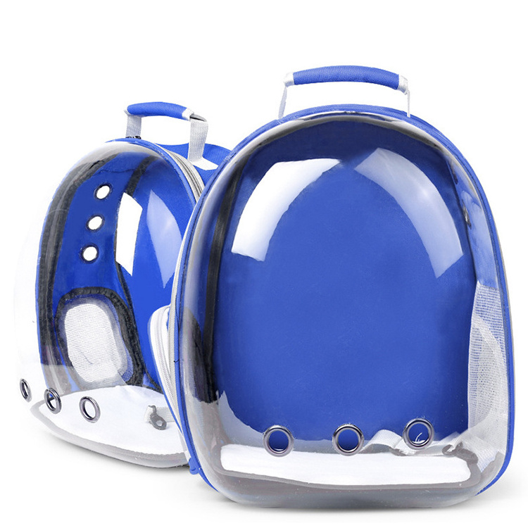 Luxury Breathable Cat Travel Carry Bag Cat Bubble Backpack Carrier Pet Carrier Bag Transparent Space Capsule Travel Backpack