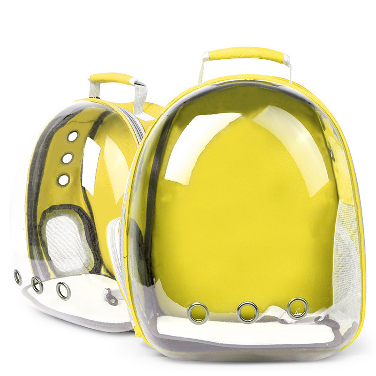 Wholesale Custom Pet Cat Carrier Transparent Space Capsule Pet Backpack