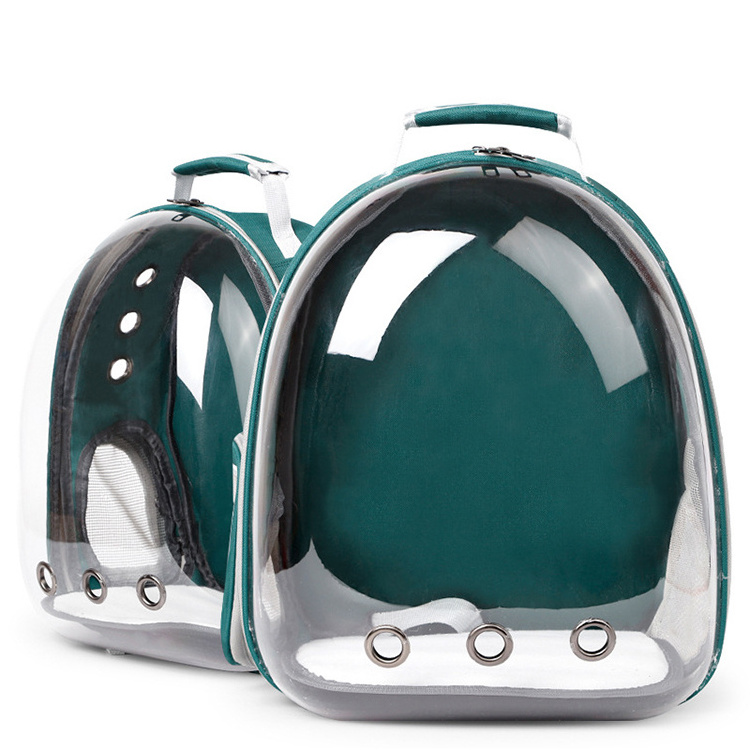 Wholesale Custom Pet Cat Carrier Transparent Space Capsule Pet Backpack