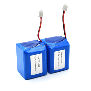 Normal Lipo Battery Pack 1S4P GEB 104050 2500mAh 3.7v 10000mAh 10Ah Lithium Polymer Li-po Batteries with PCB and JST connector