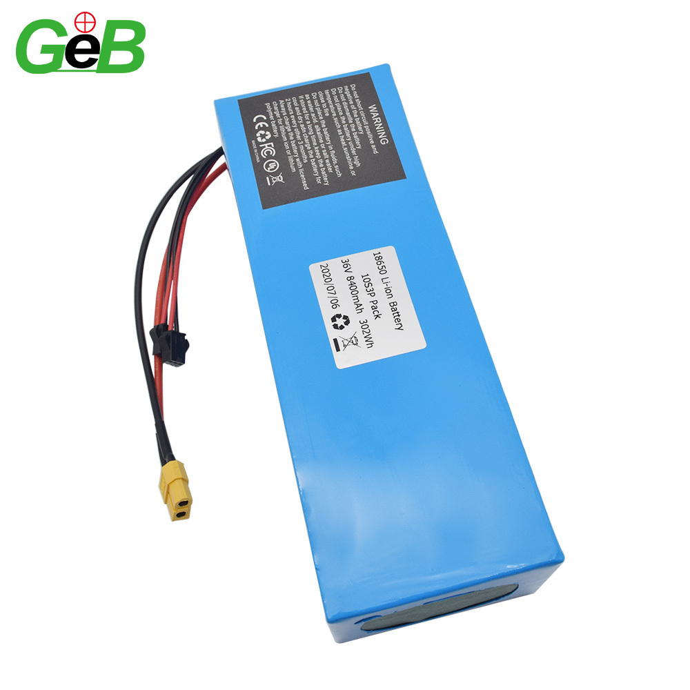 GEB Customized 24v 36v 48v 60v 72v 18650 21700 lithium batteries pack 10Ah 12Ah 20Ah 30Ah 40Ah li ion rechargeable ebike battery