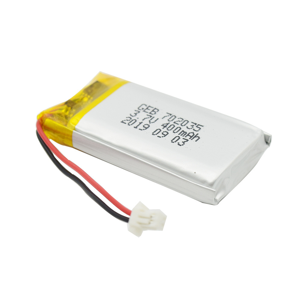 Best small lithium polymer battery factory outlet 3.7v 400mah 702035 rechargeable lipo battery